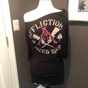Affliction Women’s Top - Size L
